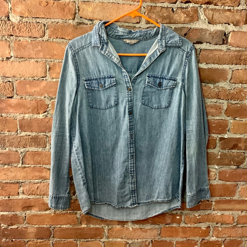 Rubbish Jean Button Down - Size Small